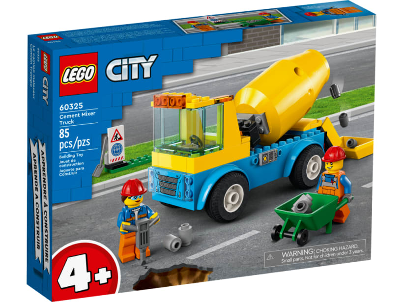 Image of LEGO Set 60325 Cement Mixer Truck