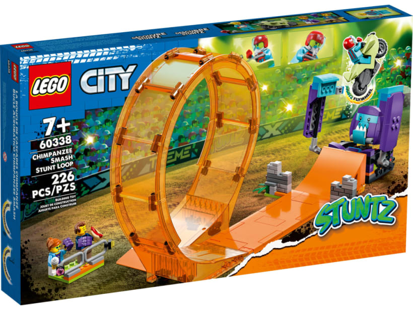 Image of LEGO Set 60338 Chimpanzee Stunt Loop