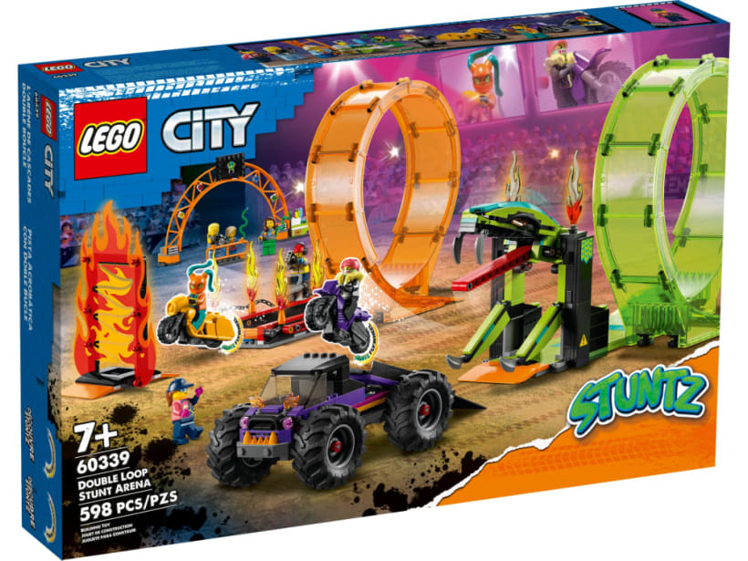 Image of LEGO Set 60339 Double Loop Stunt Arena