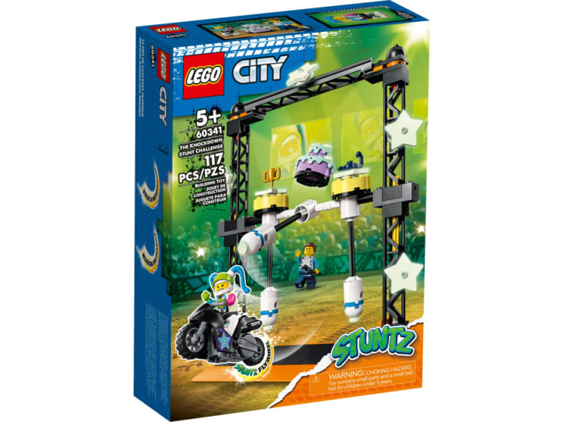 Image of LEGO Set 60341 The Knockdown Stunt Challenge