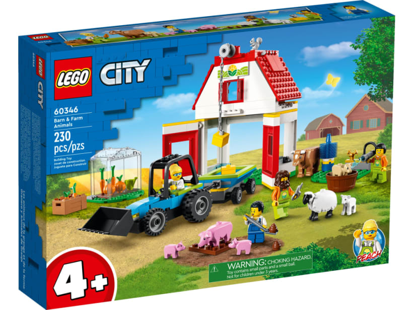 Image of LEGO Set 60346 Bauernhof mit Tieren