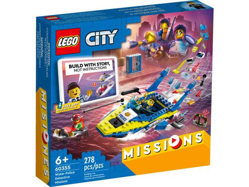Image of LEGO Set 60355 Missions des détectives de la police sur l’eau