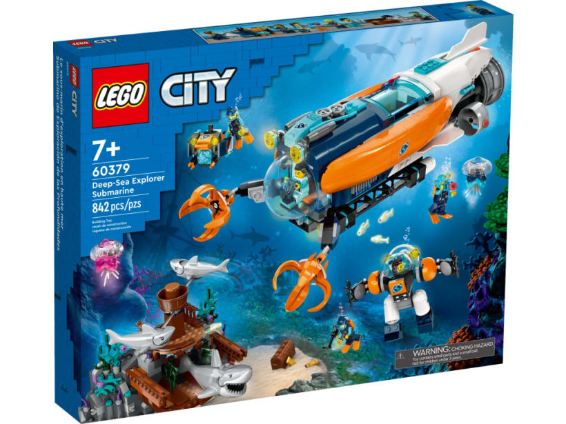 Image of LEGO Set 60379 Deep-Sea Explorer Submarine