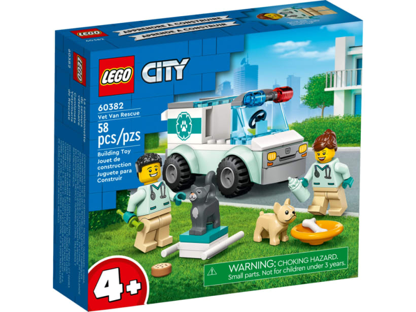 Image of LEGO Set 60382 Vet Van Rescue