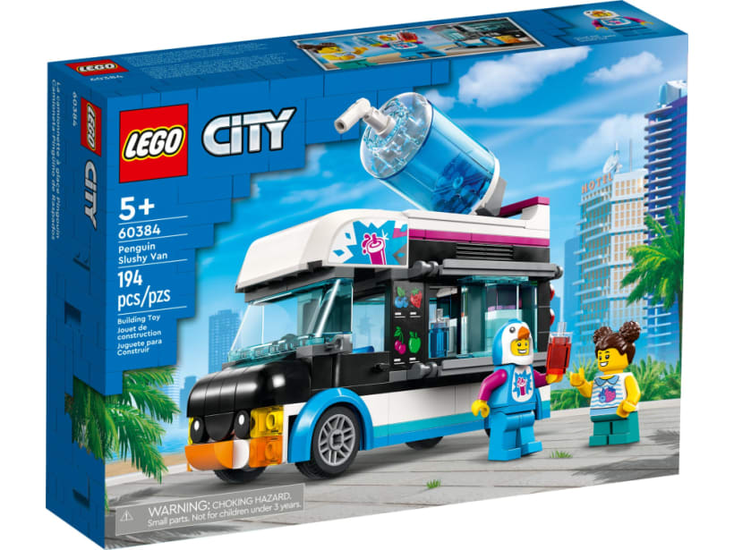 Image of LEGO Set 60384 Penguin Slushy Van