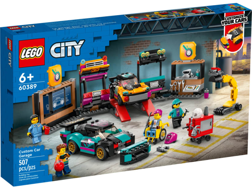 Image of LEGO Set 60389 Custom Car Garage