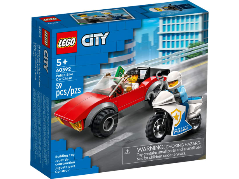 Image of LEGO Set 60392 Police Bike Chase