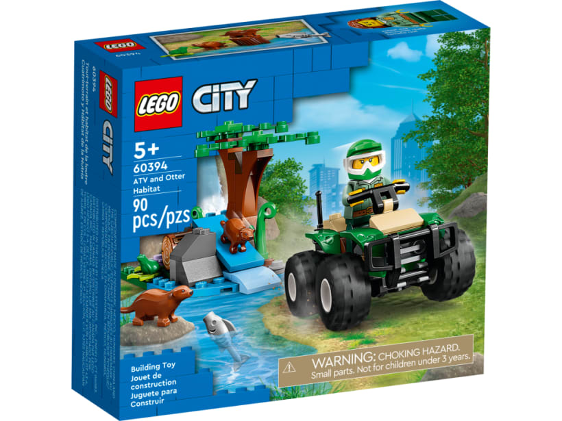Image of LEGO Set 60394 ATV and Otter Habitat