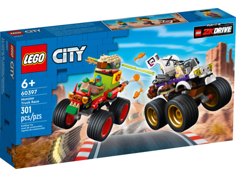 Image of LEGO Set 60397 Monster Truck Race