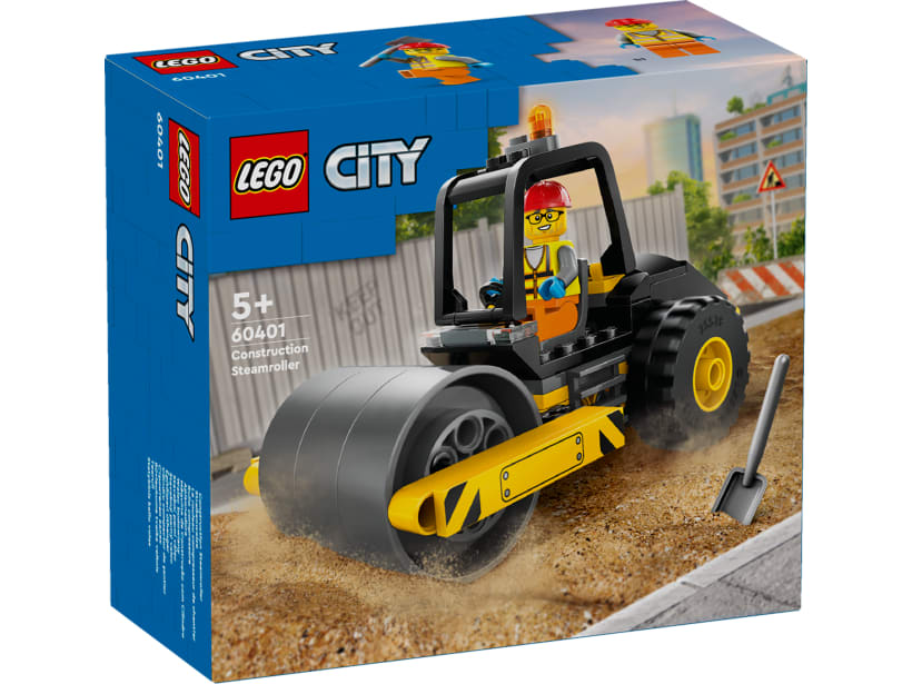 Image of LEGO Set 60401 Construction Steamroller