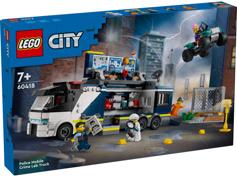 Image of LEGO Set 60418 Polizeitruck mit Labor
