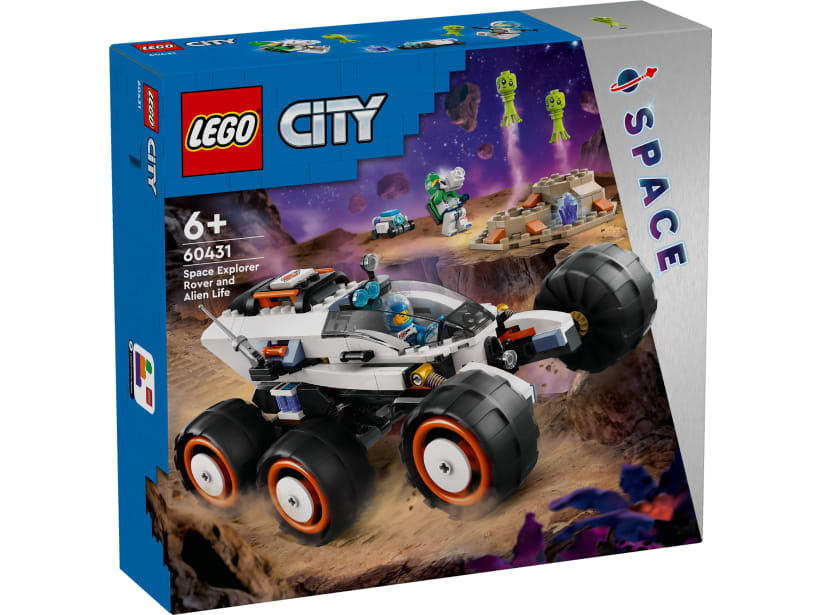 Image of LEGO Set 60431 Space Explorer Rover and Alien Life