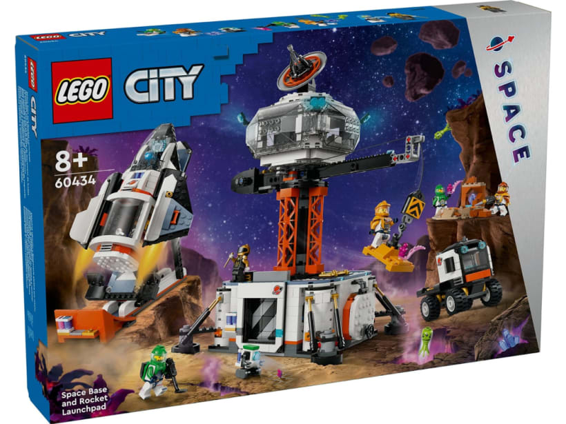 Image of LEGO Set 60434 Space Base and Rocket Launchpad