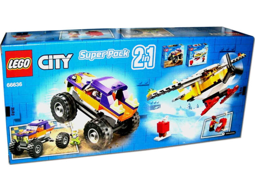 Image of LEGO Set 66636 City 2 in 1 pack