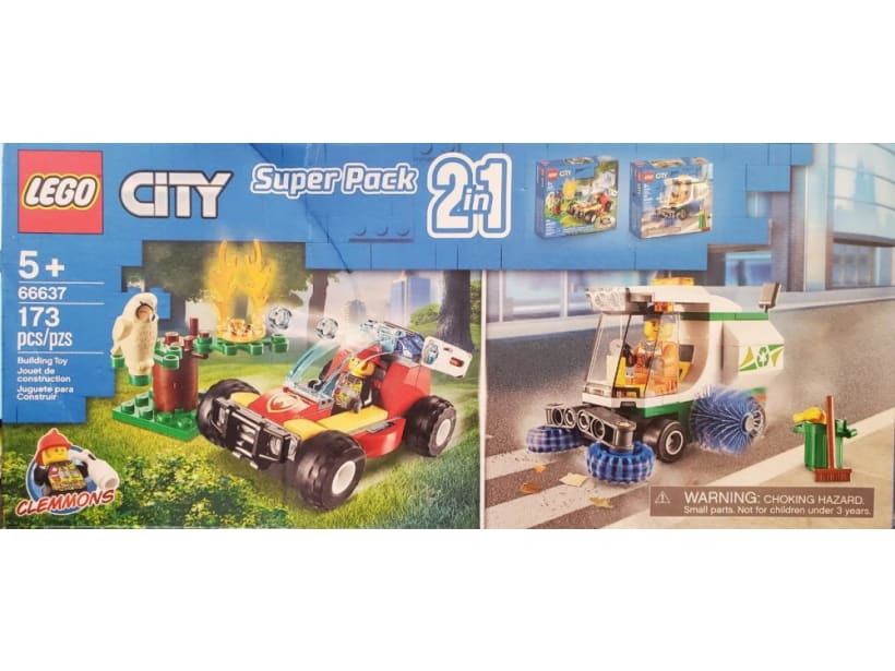 Image of LEGO Set 66637 City 2 in 1 pack