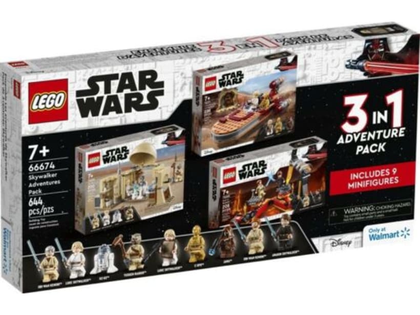 Image of LEGO Set 66674 Skywalker Adventures Pack 3 in 1 (65269, 65270, 65271)