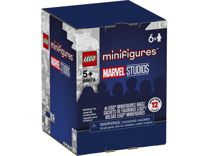 Image of LEGO Set 66678 Marvel Collectible Minifigures (Box of 6)