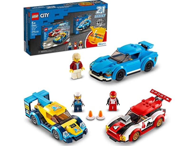 Image of LEGO Set 66684 City Vehicles Gift Set 2 in 1 with Free Storage Case (60256, 60285)