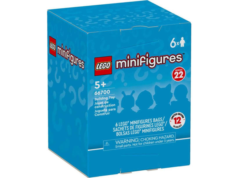 Image of LEGO Set 66700 Minifigure Series 22 (Pack of 6)