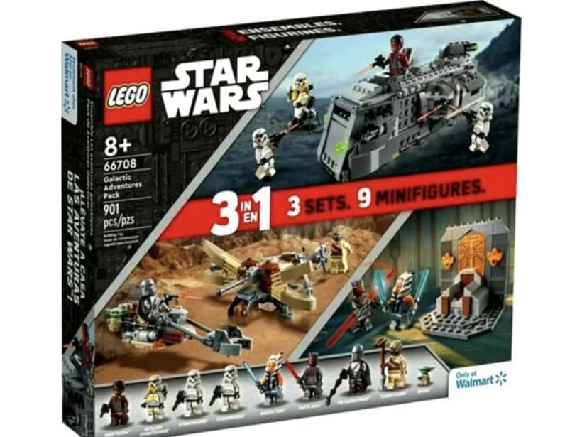 Image of LEGO Set 66708 Galactic Adventures Pack