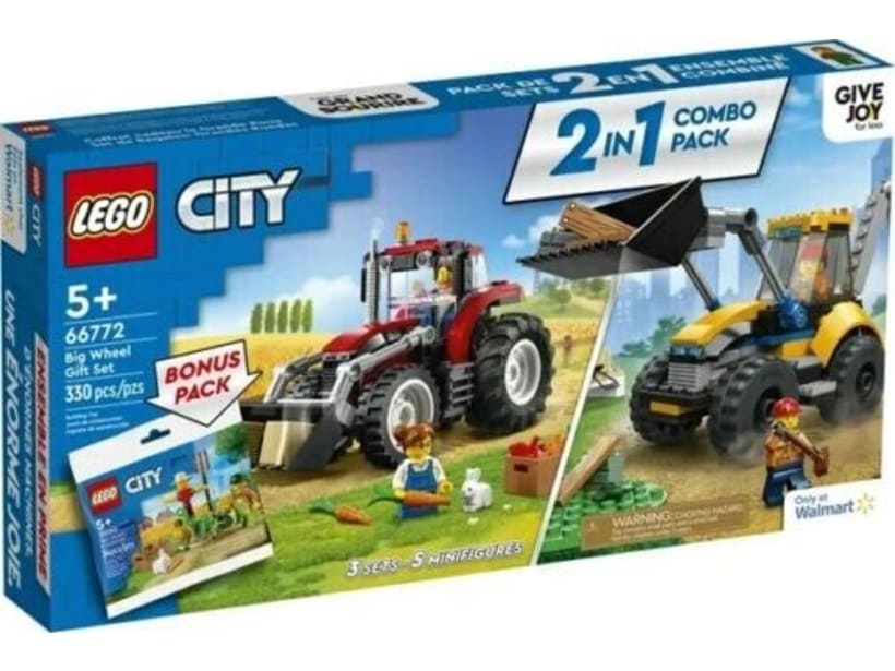 Image of LEGO Set 66772 Big Wheel Gift Set (Multi-pack)
