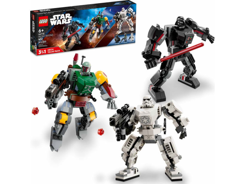 Image of LEGO Set 66778 Star Wars Mech 3-Pack