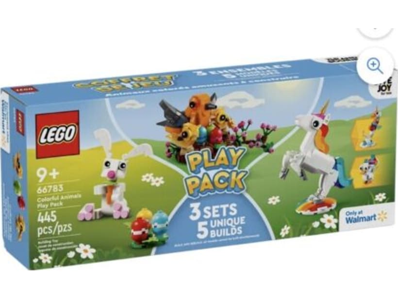 Image of LEGO Set 66783 Colourful Animals Play Pack