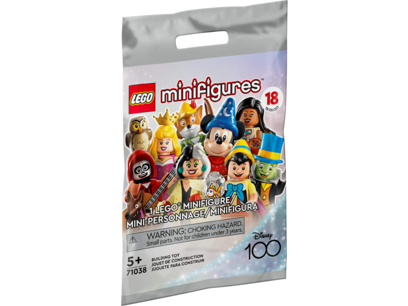Image of LEGO Set 71038 Disney 100 Collectible Minifigures (Random Bag)