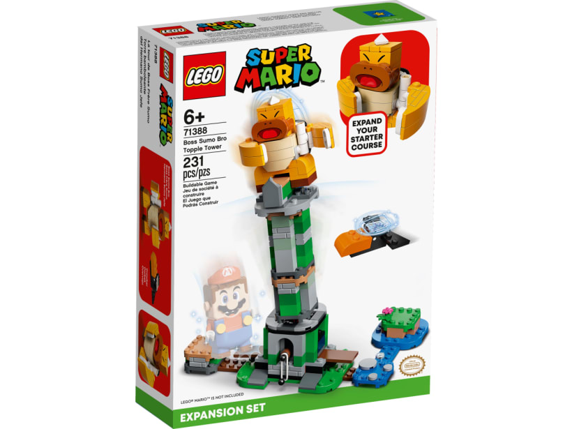 Image of LEGO Set 71388 Boss Sumo Bro Topple Tower