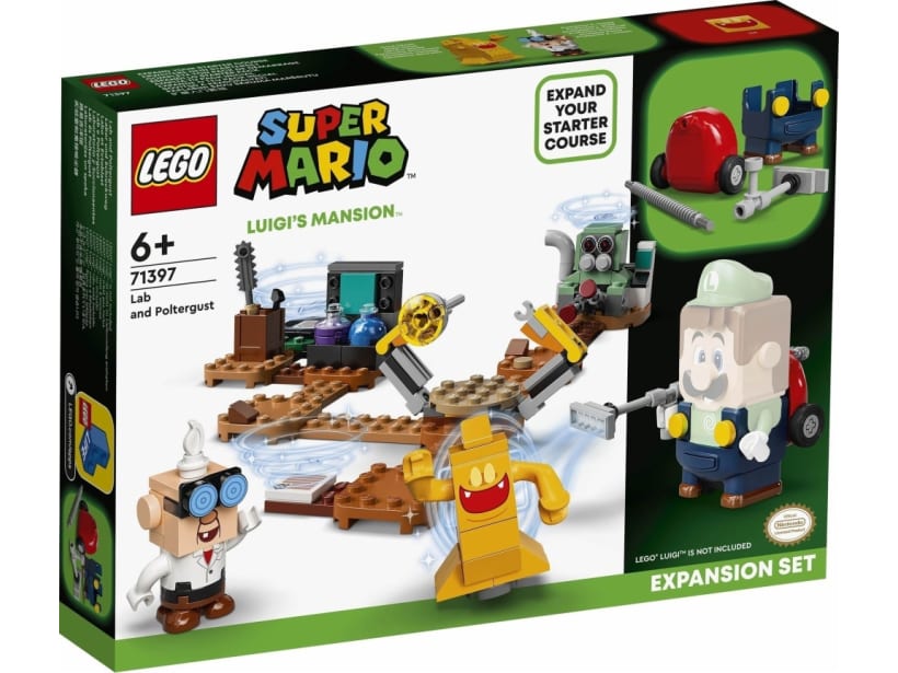 Image of LEGO Set 71397 Luigi’s Mansion™ Lab and Poltergust Expansion Set