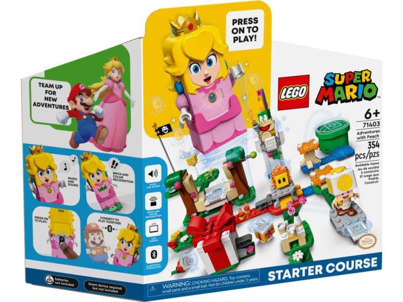 Image of LEGO Set 71403 Abenteuer mit Peach – Starterset