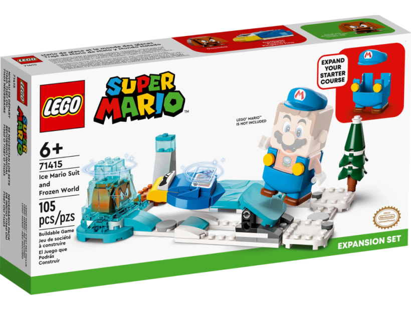 Image of 71415  Ice Mario Suit and Frozen World Expansion Set