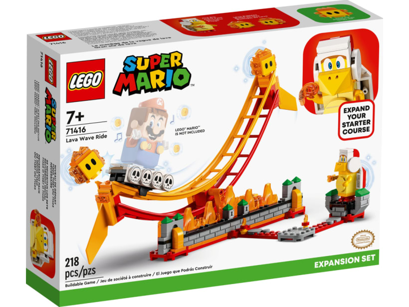 Image of LEGO Set 71416 Lava Wave Ride Expansion Set