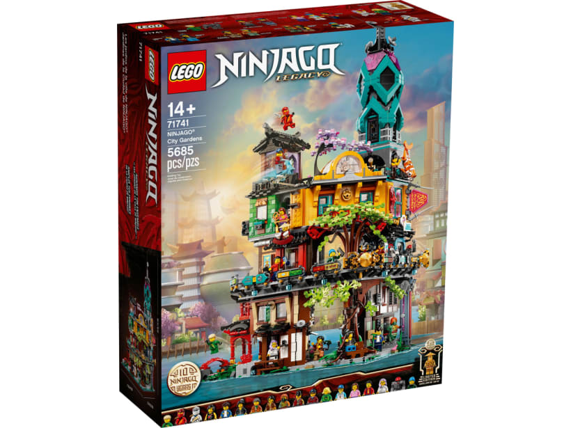 Image of LEGO Set 71741 Les jardins de la ville de NINJAGO®