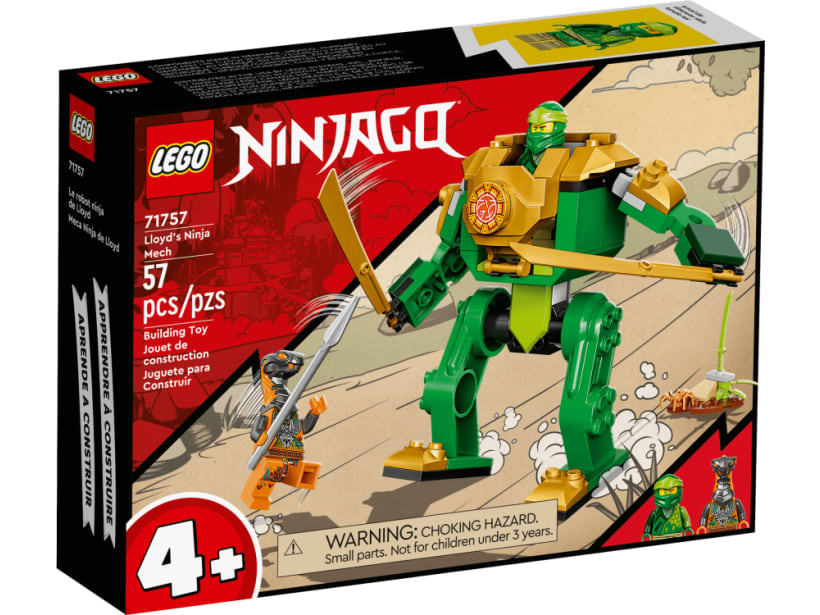 Image of LEGO Set 71757 Lloyd's Ninja Mech