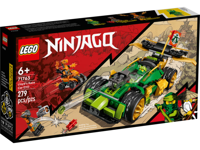 Image of LEGO Set 71763 Lloyd’s Race Car EVO