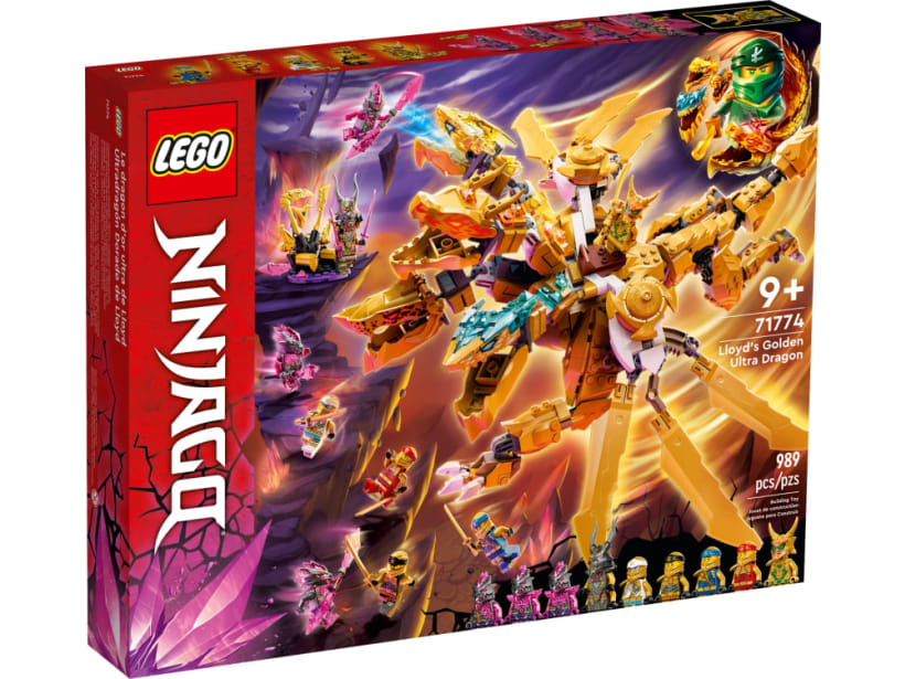 Image of LEGO Set 71774 L’ultra dragon d’or de Lloyd