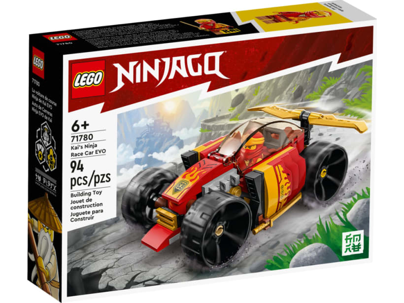 Image of LEGO Set 71780 Kais Ninja-Rennwagen EVO