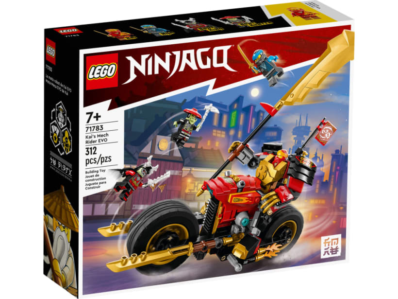 Image of LEGO Set 71783 Kai's Mech Rider EVO