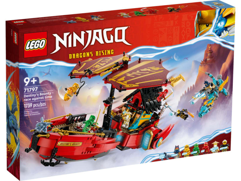 Image of LEGO Set 71797 Ninja-Flugsegler im Wettlauf mit der Zeit