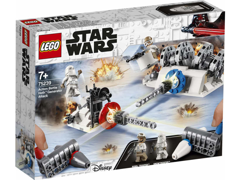 Image of LEGO Set 75239 Action Battle Hoth™ Generator-Attacke