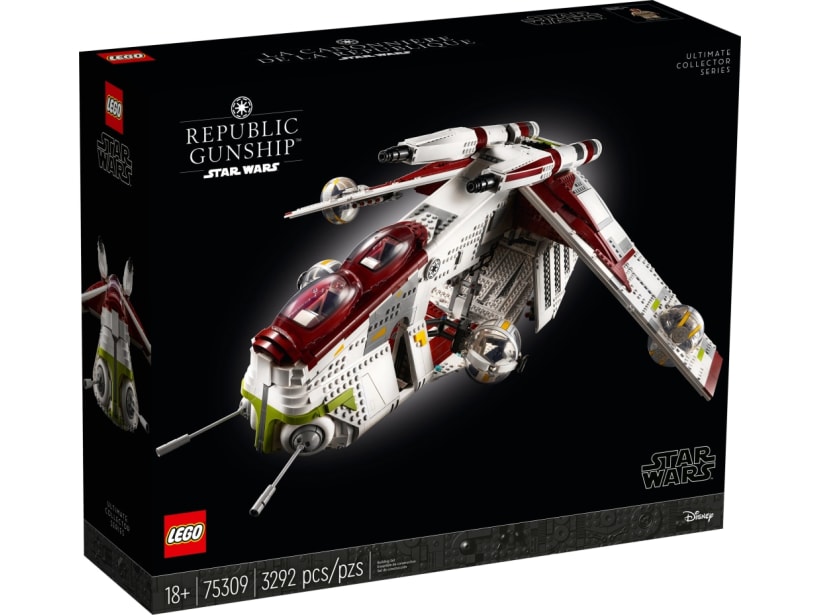 Image of LEGO Set 75309 L’hélicoptère de combat de la République