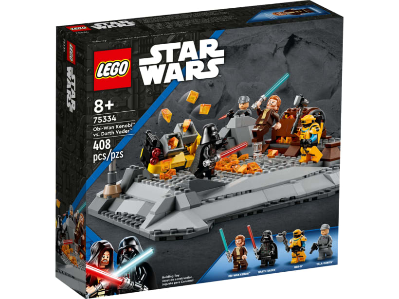 Image of LEGO Set 75334 Obi-Wan Kenobi vs. Darth Vader Set