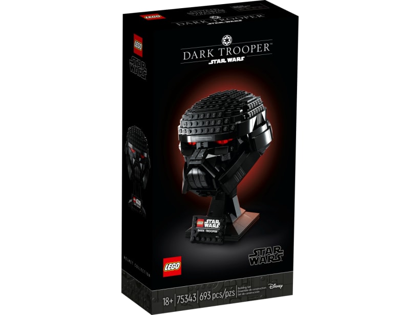 Image of LEGO Set 75343 Le casque du Dark Trooper™