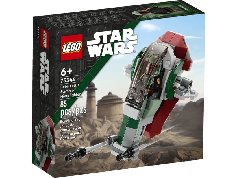 Image of LEGO Set 75344 Boba Fetts Starship™ – Microfighter