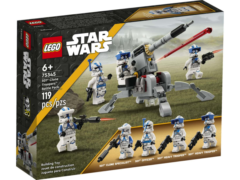 Image of LEGO Set 75345 501st Clone Troopers™ Battle Pack