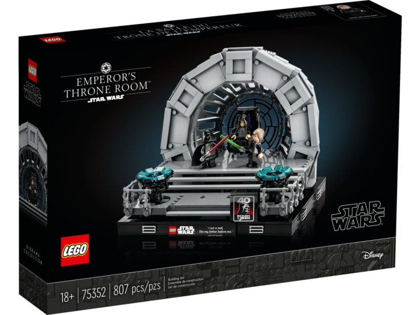 Image of LEGO Set 75352 Thronsaal des Imperators™ – Diorama