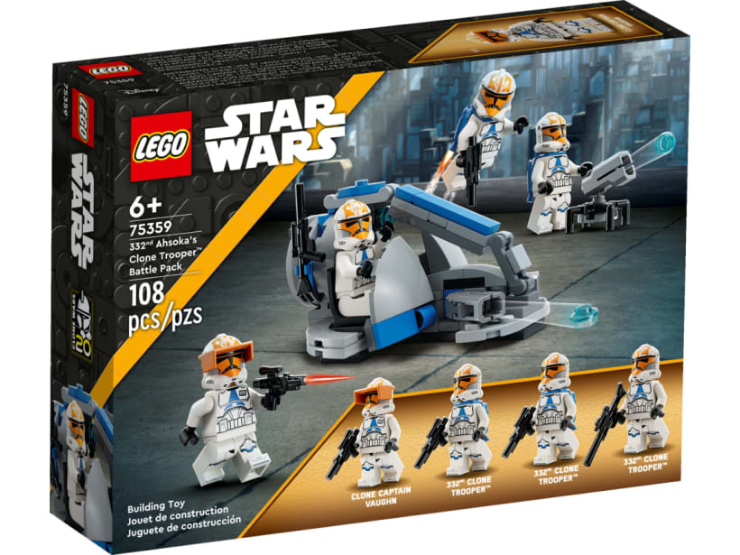 Image of LEGO Set 75359 Ahsokas Clone Trooper™ der 332. Kompanie – Battle Pack