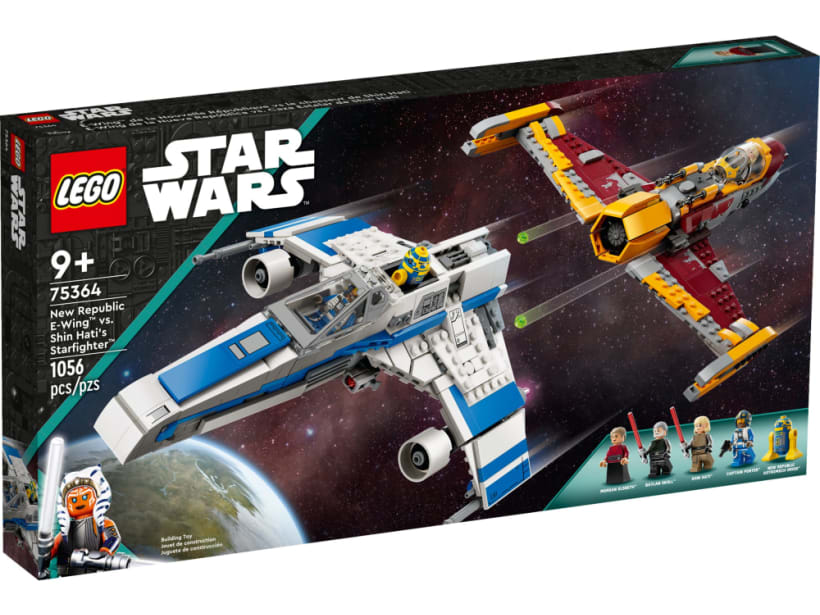 Image of LEGO Set 75364 New Republic E-Wing™ vs. Shin Hati’s Starfighter™