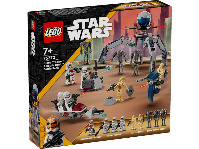 Image of LEGO Set 75372 Clone Trooper™ & Battle Droid™ Battle Pack